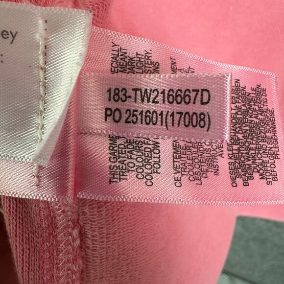 Tommy Bahama Disney Minnie Mouse Women S Embroidered Track Jacket Full Zip Pink - Picture 12 of 16